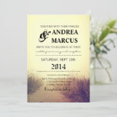 5x7サンライズパスウェイパット結婚式招待状 招待状 (スタンド正面)