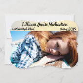 5x7シニアアナウンスサニーモーニングファームカントリー 案内状 (正面)