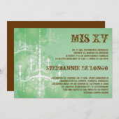 5x7シャンデリアキンセアニェラ誕生日招待状 招待状 (正面/裏面)