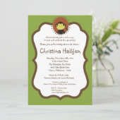 5x7ジャングルの物語のサファリの招待状 招待状 (スタンド正面)