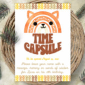 5x7タイムカプセルボホウッドランドキツネ誕生日 ポスター