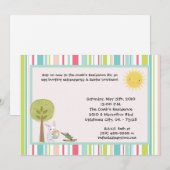 5x7バニーラビットエッグ狩りイースターランチ招待状 招待状 (正面/裏面)