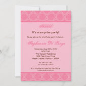 5x7バブルグムダマスクプリント誕生日招待状 招待状 (正面)