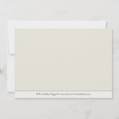 5X7バロック式の黒くか赤い2写真の保存日付 セーブザデート (裏面)