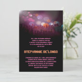 5x7バンドスペインのキンセアニェラ誕生日招待状 招待状 (スタンド正面)