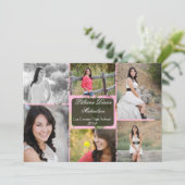 5x7ピンクハンターズ迷彩柄カモフララ上級案内 案内状 (スタンド正面)