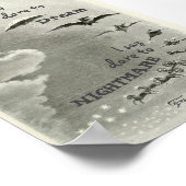 5x7フェアリーGothmotherあえて悪夢プリント ポスター (角)