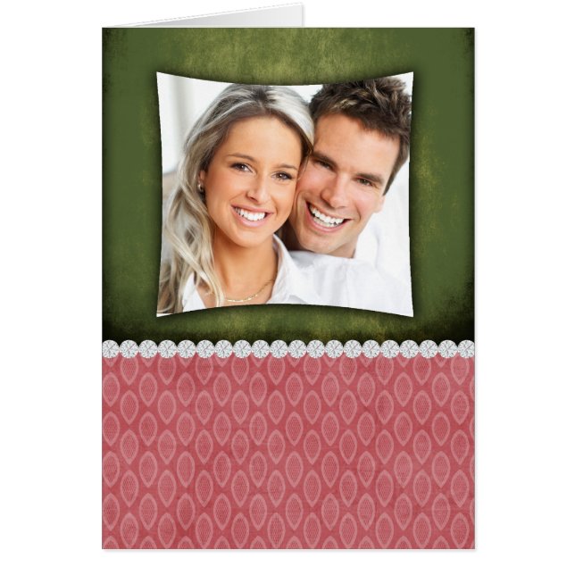 5X7フォトクリスマスカード (正面)