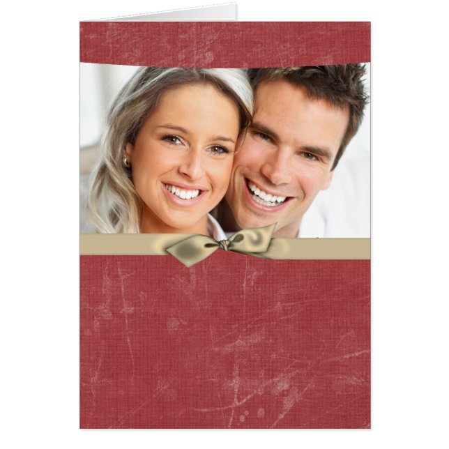 5X7フォトクリスマスカード (正面)