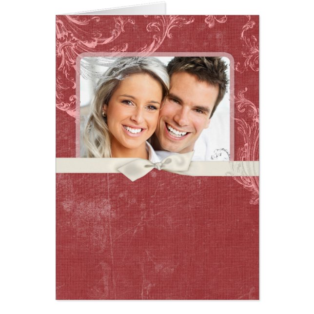 5X7フォトクリスマスカード (正面)