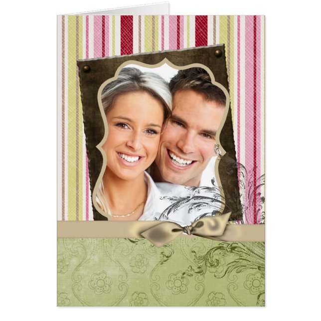 5X7フォトクリスマスカード (正面)