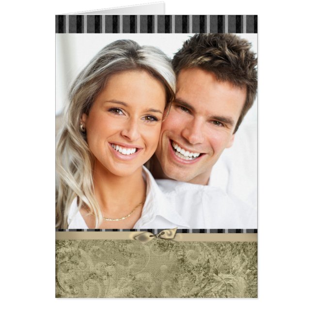 5X7フォトクリスマスカード (正面)