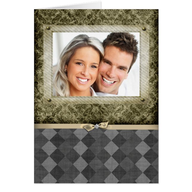 5X7フォトクリスマスカード (正面)