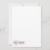 5x7フォト卒業パーティー招待状カウボーイブーツ 招待状 (裏面)