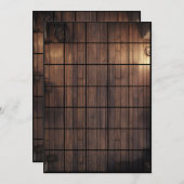 5x7フロア紙グリッドマップ2 招待状 (正面/裏面)