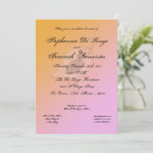 5x7フローラフラワーエレガファンシーントウェディング招待状 招待状 (スタンド正面)