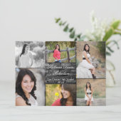 5x7ブラックブリック建物ウォール上級者向け発表 案内状 (スタンド正面)