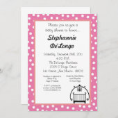 5x7ベビークレードルベビーベッドベビーシャワー招待状 招待状 (正面/裏面)