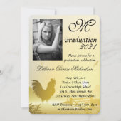 5x7卒業パート招待状サニーモーニングファーム 招待状 (正面)