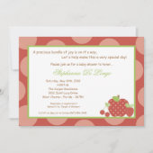 5x7夏時間の新鮮な果物のベビーシャワーの招待状 招待状 (正面)