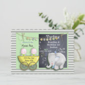 5x7招待状スカラップ 招待状 (スタンド正面)