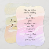 5x7招待状ブラケット 招待状 (正面/裏面)