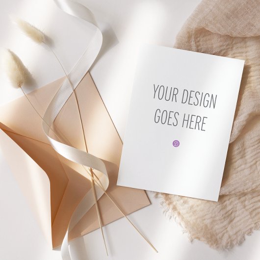 5x7招待状印刷(ポートレート) 招待状