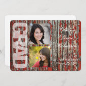 5x7旧レッドバーンウッド天気予報 案内状 (正面/裏面)