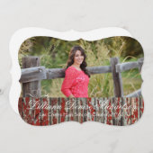 5x7旧レッドバーンウッド天気予報 案内状 (正面/裏面)