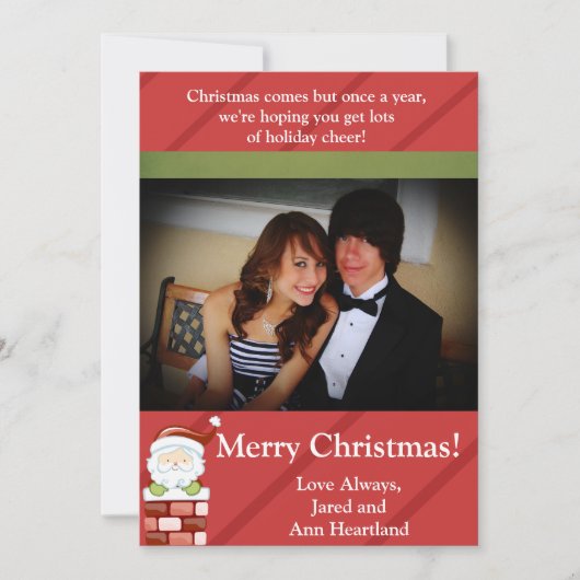 5x7来のChimney招待状 招待状 (正面)