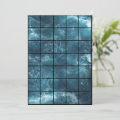 5x7海紙グリッドマップ 招待状 (スタンド正面)