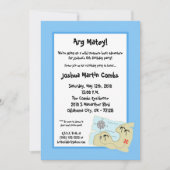 5x7海賊宝捜しの誕生日のパーティの招待状 招待状 (正面)