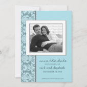 5X7独自の色のバロックを選ぶ日付を保存2 セーブザデート (正面)