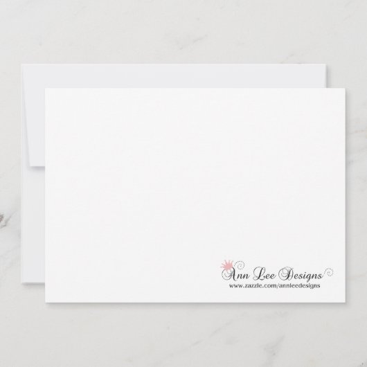 5x7秋の紅葉感謝祭招待状 招待状 (裏面)