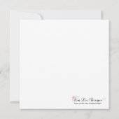 5x7秋のAppleの大箱の感謝祭のパーティの招待状 招待状 (裏面)