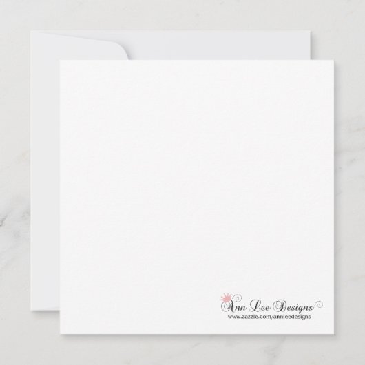 5x7秋のAppleの大箱の感謝祭のパーティの招待状 招待状 (裏面)