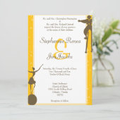 5x7結婚式招待状お洒落カーニバルフェア 招待状 (スタンド正面)