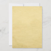 5x7結婚式招待状キャットテール/トンフライシルエット 招待状 (裏面)