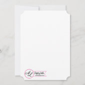 5x7結婚式招待状サニーモーニングファームカントリー 招待状 (裏面)