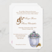 5x7結婚式招待状サマーカントリーウェディングラスト 招待状 (正面/裏面)