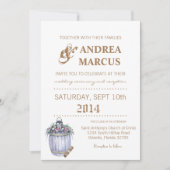 5x7結婚式招待状サマーカントリーウェディングラスト 招待状 (正面)