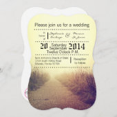 5x7結婚式招待状サンライズパスウェイパット 招待状 (正面/裏面)