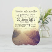 5x7結婚式招待状サンライズパスウェイパット 招待状 (スタンド正面)