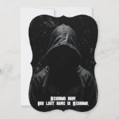 5x7結婚式招待状ハンティングアデラインザードメード 招待状 (裏面)