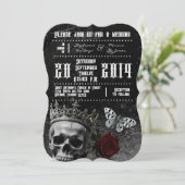 5x7結婚式招待状ハンティングアデラインザードメード 招待状 (スタンド正面)