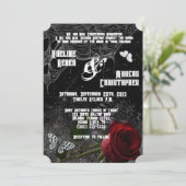 5x7結婚式招待状ハンティングアデラインザードメード 招待状 (スタンド正面)