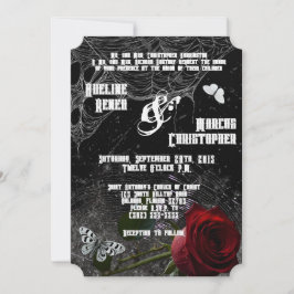 5x7結婚式招待状ハンティングアデラインザードメード 招待状