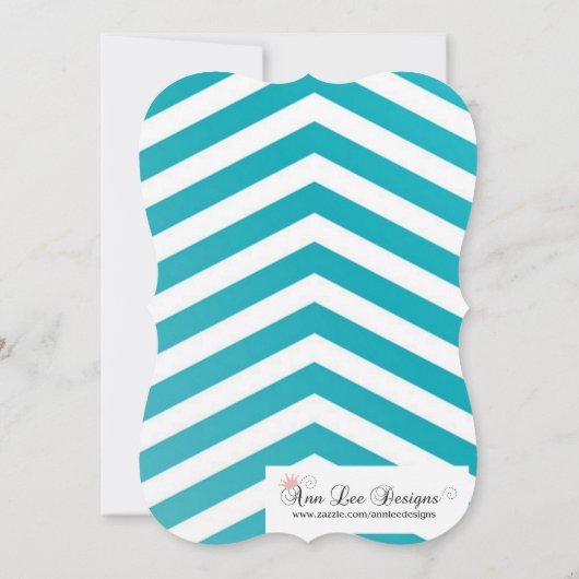 5x7誕生日招待状ボホカクティサボクレン 招待状 (裏面)