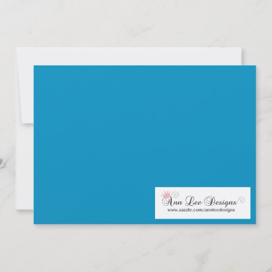 5x7輝きの微光の菓子16の誕生日の招待状 招待状 (裏面)