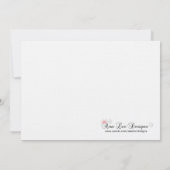 5x710代の若者10代のキンセアニェラ誕生日招待状 招待状 (裏面)